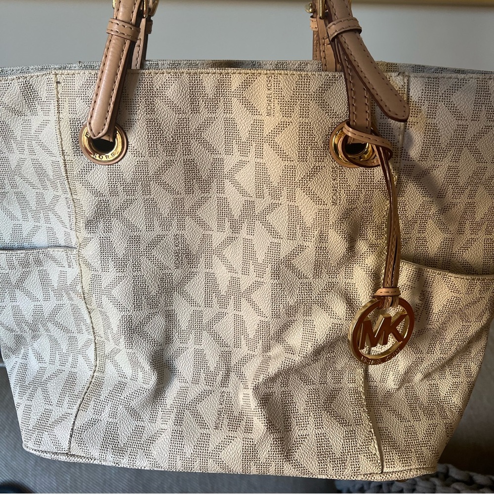 Gently used Michael Kors Leather Handbag